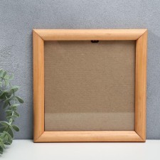 Photo frame 18x18 cm nut