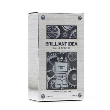 Men's toilet water Brilliant Idea Silver, 100 ml-4