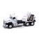 Metal “crane” truck, inertia, doors, light and sound are opened