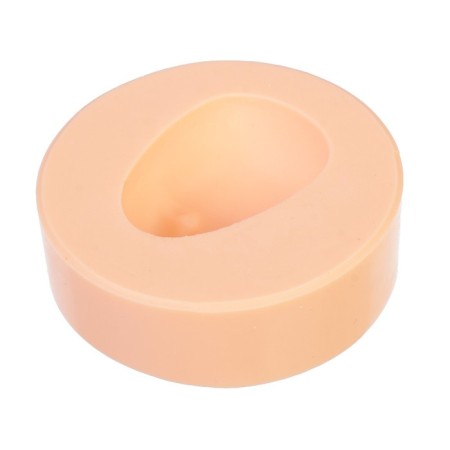 Mold Silicon for polymer clay "Children's face" 4.2x3 cm mix-2