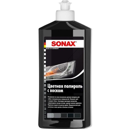 Color wax sonax black shine, 500 ml, 298200