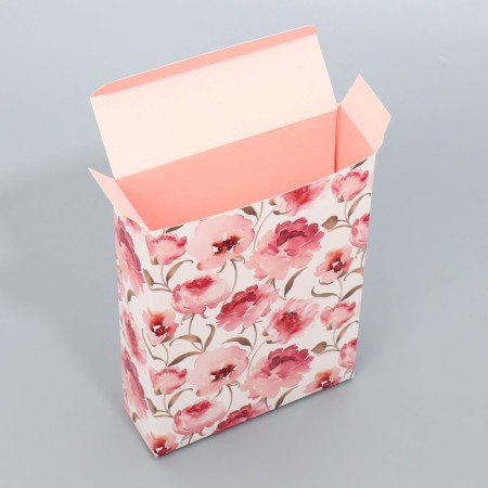 Gift folding box, packaging, "the most beautiful", 21x 15 x 5 cm-4