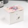 Casket wood chestnut 1 Musical box "Unicorn in colors" 11x14.7x10.6 cm