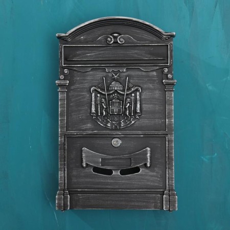 Postal Box No. 4010V, Old Silver-1