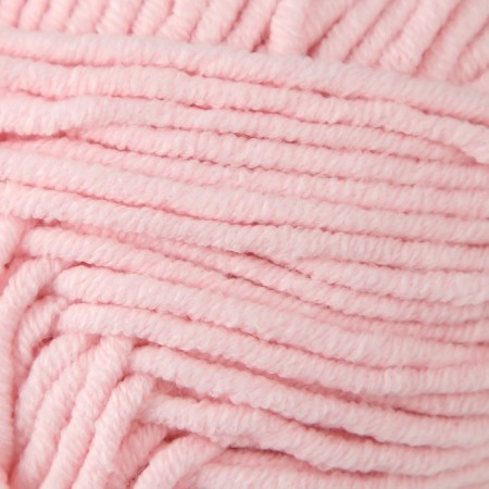 Yarn "Jeans Plus" 55% cotton, 45% acrylic 160m/100g (74 tender pink)-2