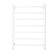 Water towels Domoterm "Calipso" P7, 500x700 mm, white