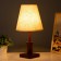 Eln table lamp E27 40W brown 19.5x19.5x38 cm Risalux
