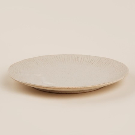 Ceramic plate SL Home "Vento", d = 28 cm, beige color-2