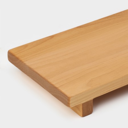 ADELIICA “Eurasia” for serving on the legs for sushi and rolls, 35 × 15 × 5.5 cm, an array of birch trees-8