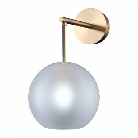 Sconces st. SL1133.501.01. Bopone. 1x40 watts, E27, 20x36 cm, brass color-8