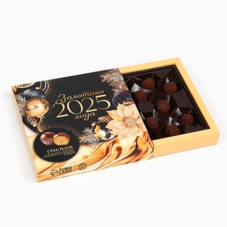 Golden Chic Golden Social Development with peanuts, raisins, orange and honey, in a box, 135 g.-4