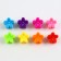 Hair crab, mini, set “for the most beautiful”, 100 pcs., Krasbik size 1.5 x 1.5 cm