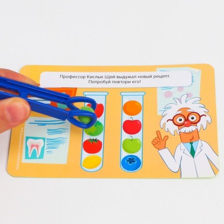 Developing set “Color bombs: add up according to the model, color, score, according to the Montessori method-3