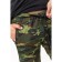 Male pants, size 48, green color, flora print