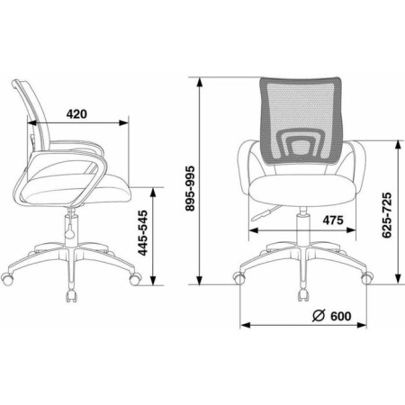 Chairman 696 LT TW-04 Armchair-3