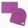 Children's cap KAFTAN with snood, rr 54-58, purple