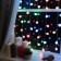 Garland "Curtain" 2 × 1.5 m with nozzles "Hedgehog", IP20, Transparent thread, 360 LED, glow of multi, 8 modes, 220 V