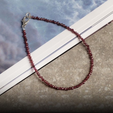 Bracelet ball No. 3 "Spinel" under a grenade, 20 cm-2