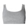 Top female shortened Mist Old School size 44, gray color