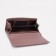 Women's wallet on magnets, pink color