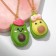 Kuulons Demetrotes "Choselka" Avocado, Boy and Girl, Colored in Gold