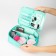 Road cosmetic bag, mint color