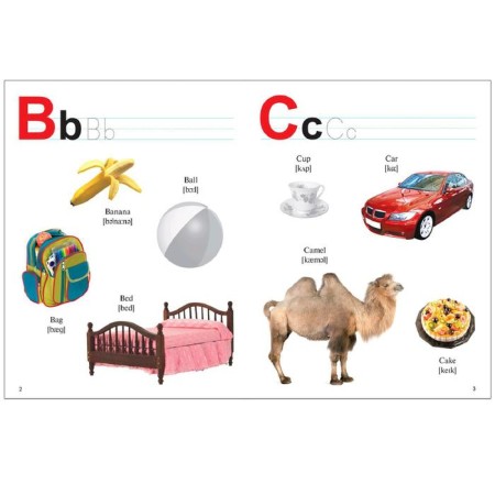 ABC with stickers. My first English alphabet. Mikhailov P.-1
