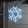 LED figure "Snowflake", 55 cm, duralite, 120 LED, 220 V, flicker, glow of white/blue