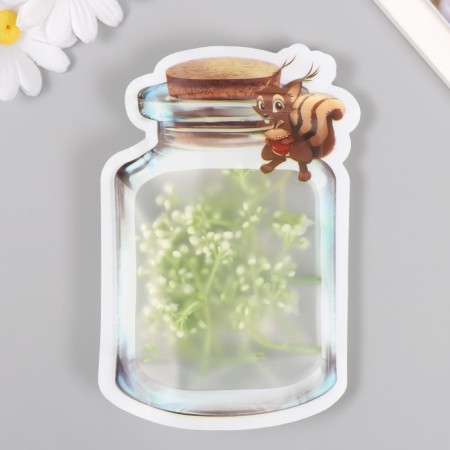 Artificial plant for creativity "Brunia" set of 12 pcs 7 cm-5