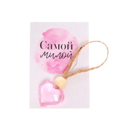 Suspension "Heart", Mix colors