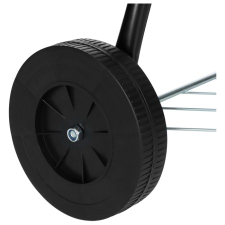 Barbecue with a lid, on wheels, d = 44 cm, h = 65 cm-8
