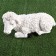 Garden figure "lamb lies" 29x15x17cm ////