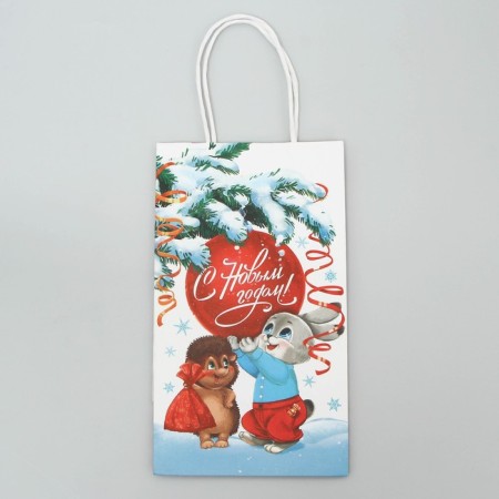 Crafts "New Year's company", 12 x 21 x 9 cm, New Year-5
