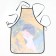 Apron for labor and artists 100% p/E “Klimt. Kiss"