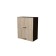 Sabrin cabinet 600x300x720 with 2 lifting doors of the wenge/Dub Sonoma