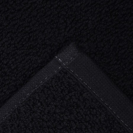 Terry mat "Ethel" Organic Black 50x70 cm, 100% HL, 550g/m2-3