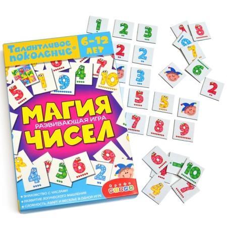 Board game Talented generation "Magic of numbers"-1