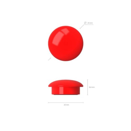 Magnets for boards 20 mm Erichkrause, 12 pieces, mix x 6 colors-2