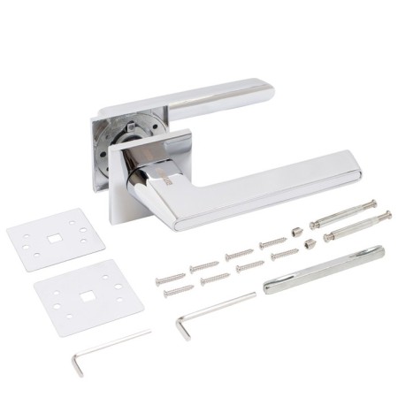 Separate handle "Allur" Art "Adele" CP/W, color chrome-1