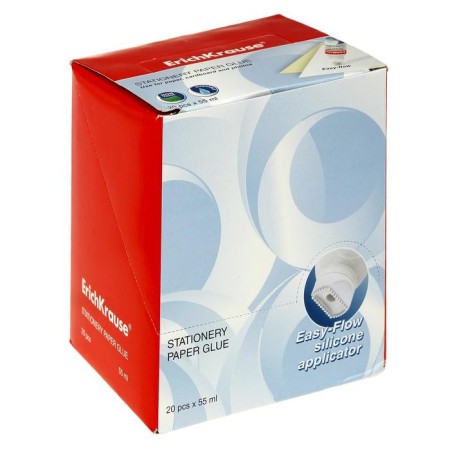 Chancellery Erichkrause, 50 ml, with a soft silicone applicator, is suitable for paper, frost -resistant-1