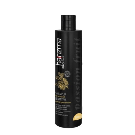 Shampoo for dry and natural hair Harizma Prohair Passion Fruit, 300 ml