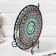 Largan Rishtan ceramics "Patterns", 25 cm, blue