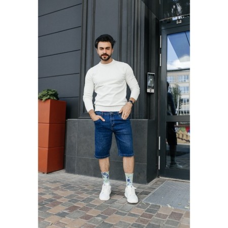 Male ISee shorts, size 46, blue color-9