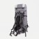 Tourist backpack, TAIF, 100 L, cord department, external pocket, 2 side nets, color gray color