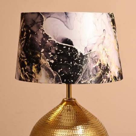 Tesla desktop lamp 1x60W, E27 golden 35x35x50 cm-2