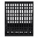 Papers tray "Istanm", sifte, vertical, 2 departments, black