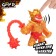 The stretching figure "Golden Knight Blazagot Delux Stretch Stikers" 43496