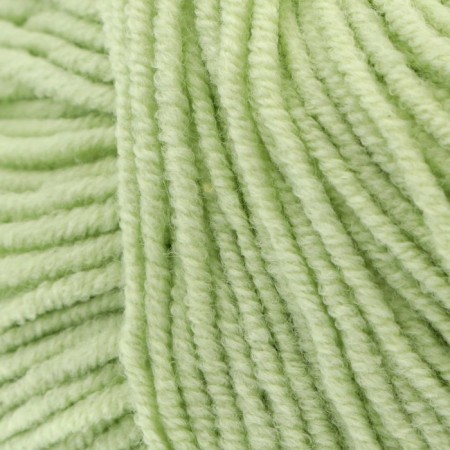 Yarn "jeans" 55% cotton, 45% acrylic 160m/50g (11 light green)