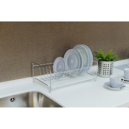 Dishes for dishes with a pallet, 24 × 39 × 15 cm, color chromium-7