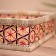 Wicker basket, from bamboo 37x30x10 cm